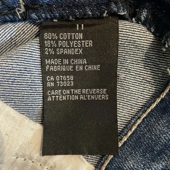2/$18 Aiko Sirens Denim Skinny Jeans Size 11 - Picture 13 of 13
